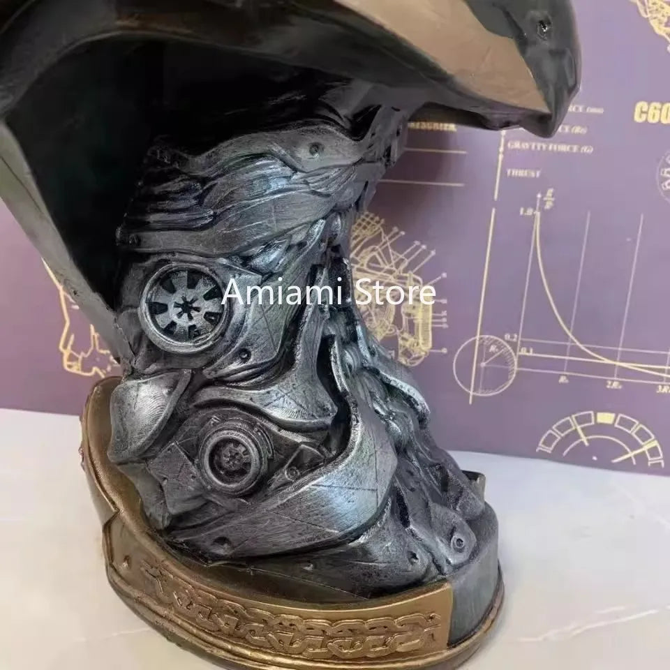 38cm Marvel Avengers Thanos Bust Statue Avengers 4 Movie Model Display Half Head Figure Resin Collectible Birthday Gift for Men