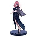 18CM DATE A LIVE Tokisaki Kurumi Anime Figure Cute Girl Model Toy PVC Black Dress Dress Up Standing Model Car Interior Ornament