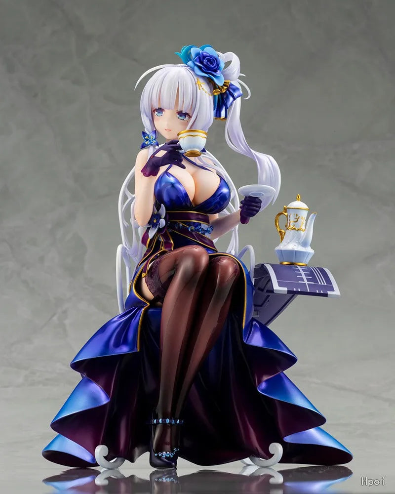 In Stock Original KOTOBUKIYA Genshin Impact Azur Blue Route Glory Figures 1/7 Model Toys Gifts Collection Ornaments