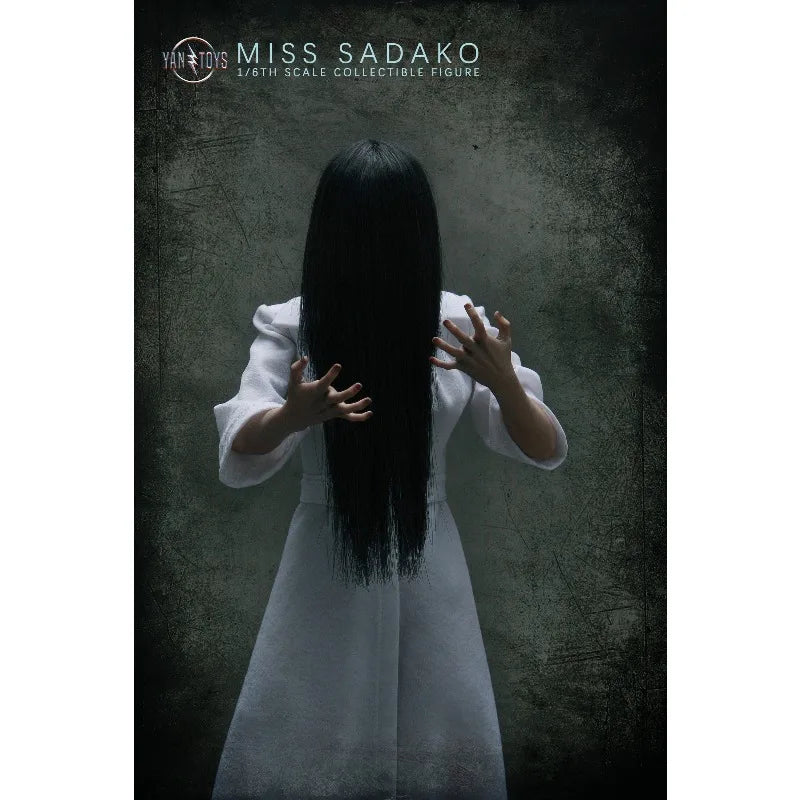 In Stock YANTOYS Original JR08 Long Haired Female Ghost Sadako, Movable Female Doll Toy Model, Exquisite Collectible Gift
