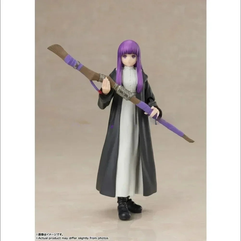 Bandai Original Box SH Figurats SHF Frieren Beyond Journey's End FERN Anime Action Figure Model Toy Figura PVC Gifts Model Toys