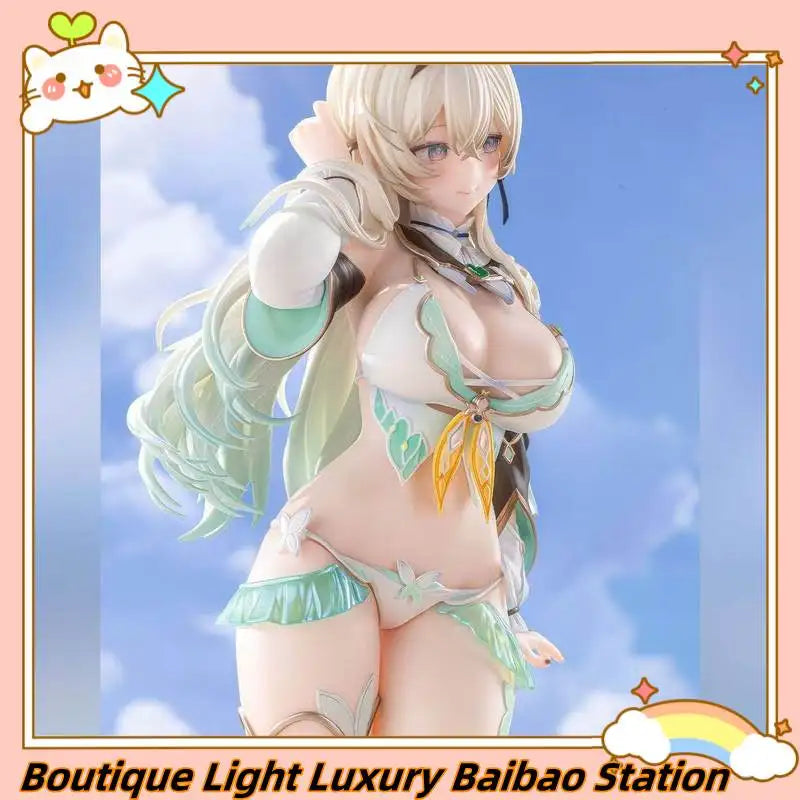 Anime Beautiful Girl Swimsuit Figure Liu Ying Honkai Star Rail Gk Model Beach Scene Statue Collectible Merchandise For Fans