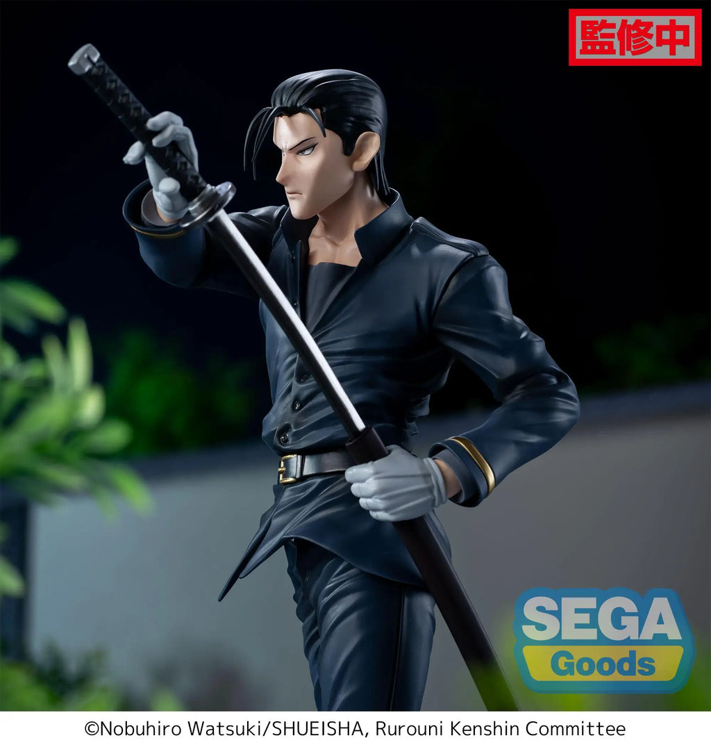 In Stock Original SEGA Luminasta Rurouni Kenshin Saito Hajime PVC Anime Figures Action Figure Model Toys