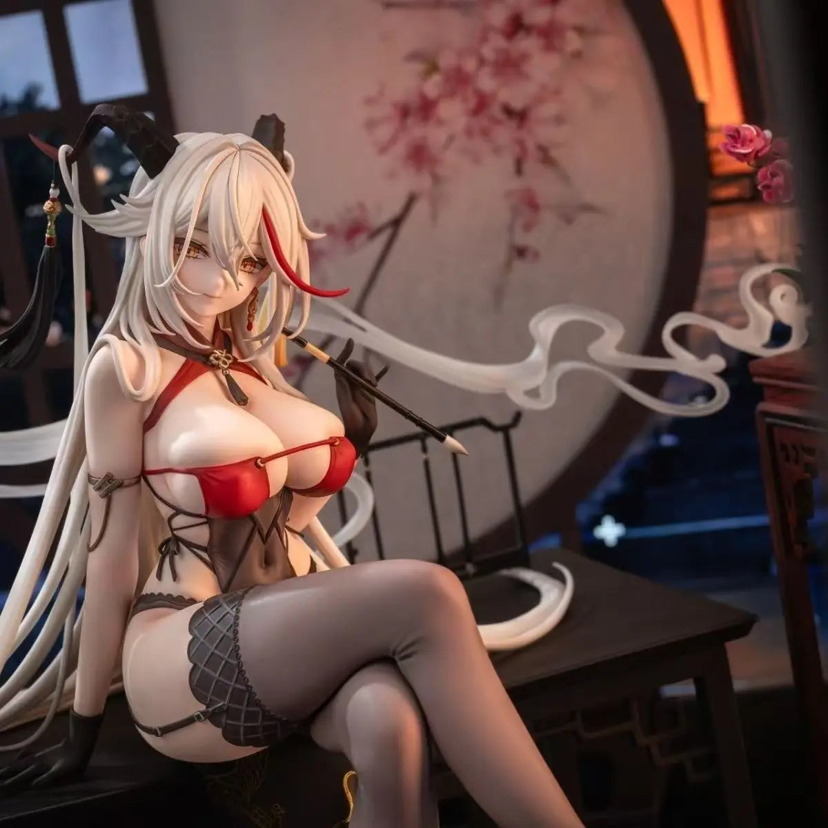 AniGame Azur Lane Agnes Golden Dragon & Auspicious Clouds Figure, Movable Dragon Parts New Collectors/Gift, New Arrival Deal