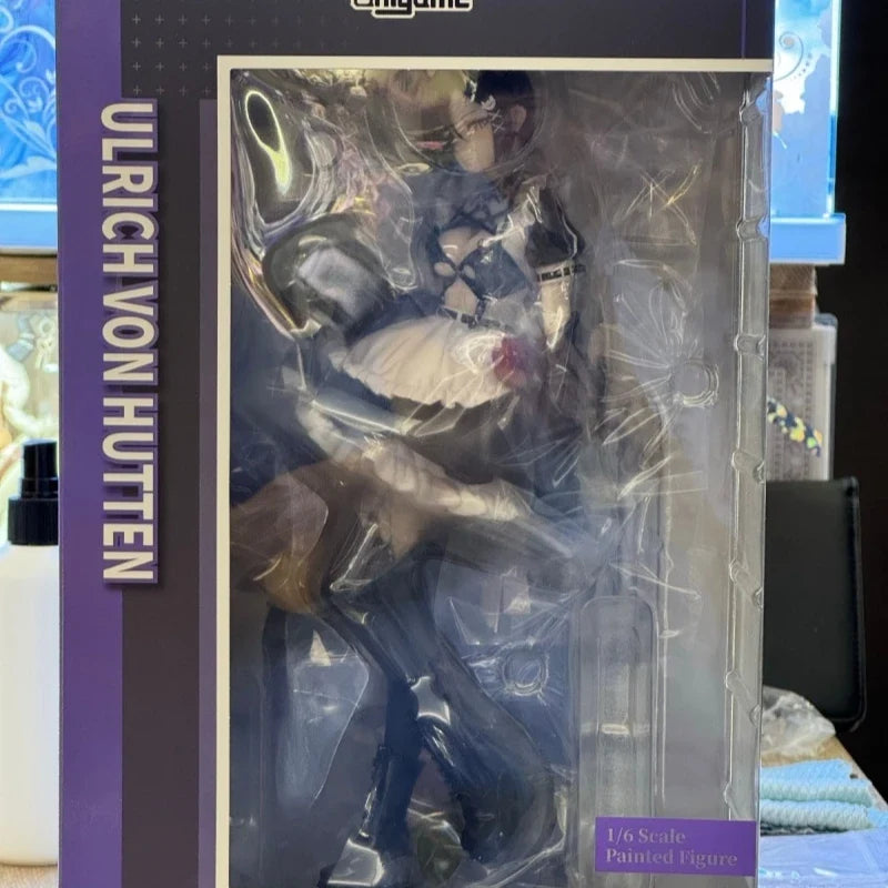 Original AniGame Azur Lane Ulrich Von Hutten Madchen Trummer 1/6 Scale Figure Toy Model Collection Gift