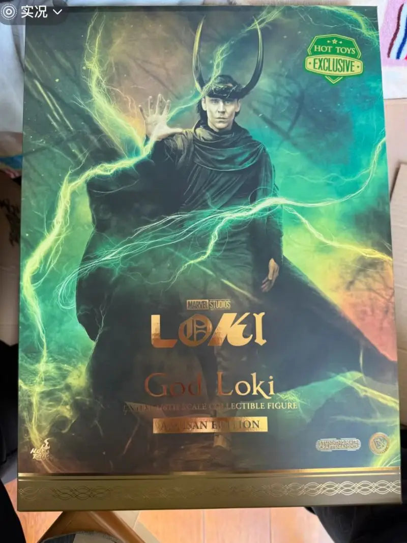 original Hot Toys Ht Dx40 1/6 Loki 2 God Loki Dx041ae God Loki Glue Hair Version Action Figure Fan Hobbies Toy Birthday Gifts