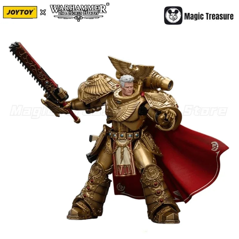 【In Stock】JOYTOY 1/18 Action Figure Warhammer 40k Fist of Horus Heretic Empire Rogal Dorn Seventh Legion Toys