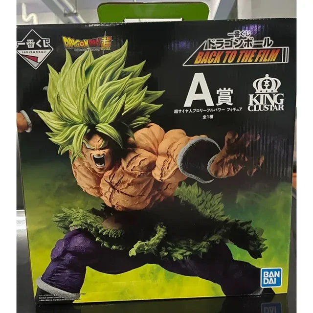 Bandai Action Figures Ichibansho Kuji Super Saiyan Broly Dragon Ball Z Anime Figure PVC Gifts Collectible Model Toys