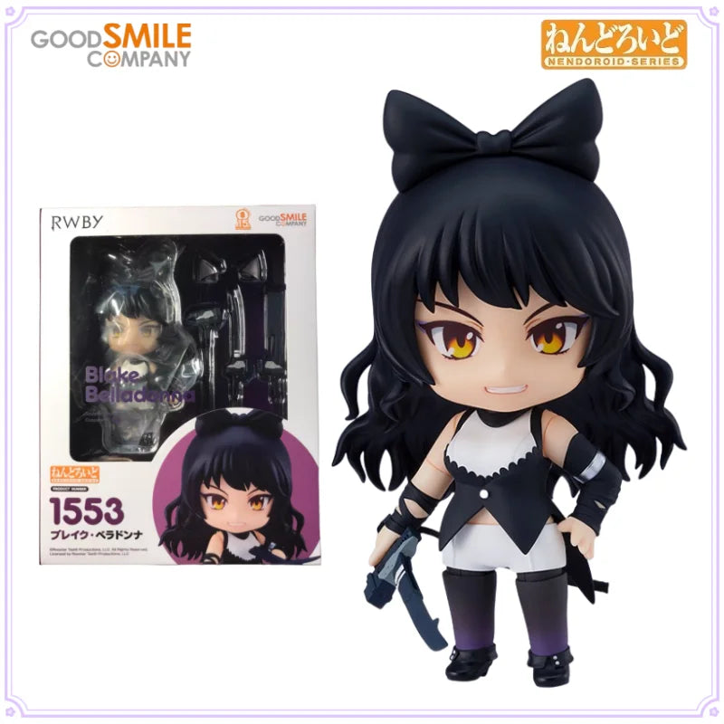 GSC Original Nendoroid Series No.1553  Blake Belladonna Q Version Peripheral Figure Toys for Boys Gift Collectible Ornaments