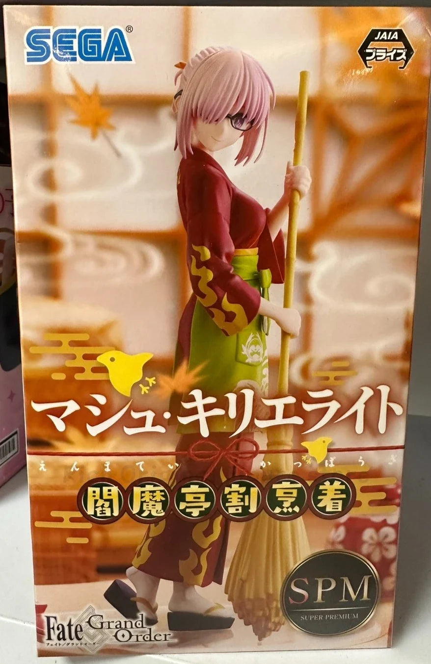 In Stock Original SPM Fate/Grand Order Mash Kyrielight Yanma Pavilion Kitchen Clothes Models Anime Figures Collection Ornaments