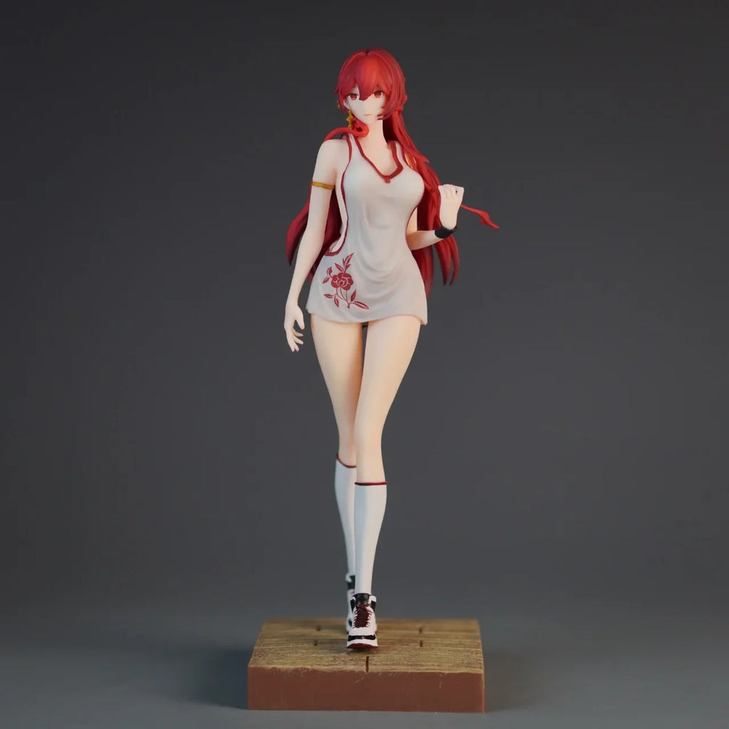 27cm Anime Honkai: Star Rail Figures GK Himeko Action Figures PVC Collection Model Ornament Toys Birthday for Children Gifts