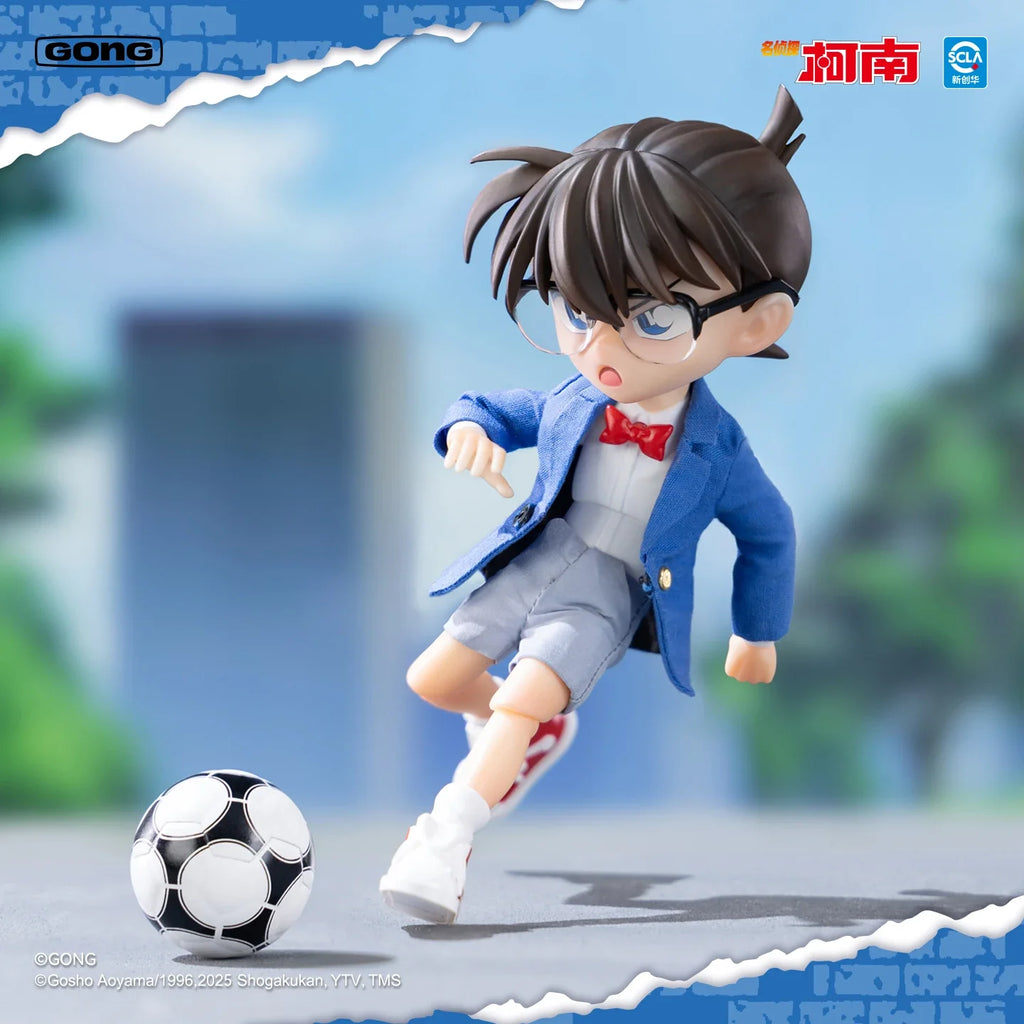 GONG Detective Conan 1/8 Conan Edogawa Rachel Moore Action Figures Common People Doll Joint Movable Collection Anime Toys Gift