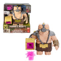 Original Mattel Minecraft Lichter & Geräusche Kampfmodus Große Actionfigur Großes Schwein Minecraft Film Piglin Spielzeug für Kinder