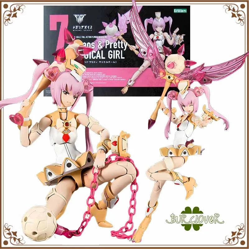 KOTOBUKIYA Original MEGAMI DEVICE Chaos Pretty Magical Girl Anime Action Figure Assembly Model Toys Collectible Model Ornaments
