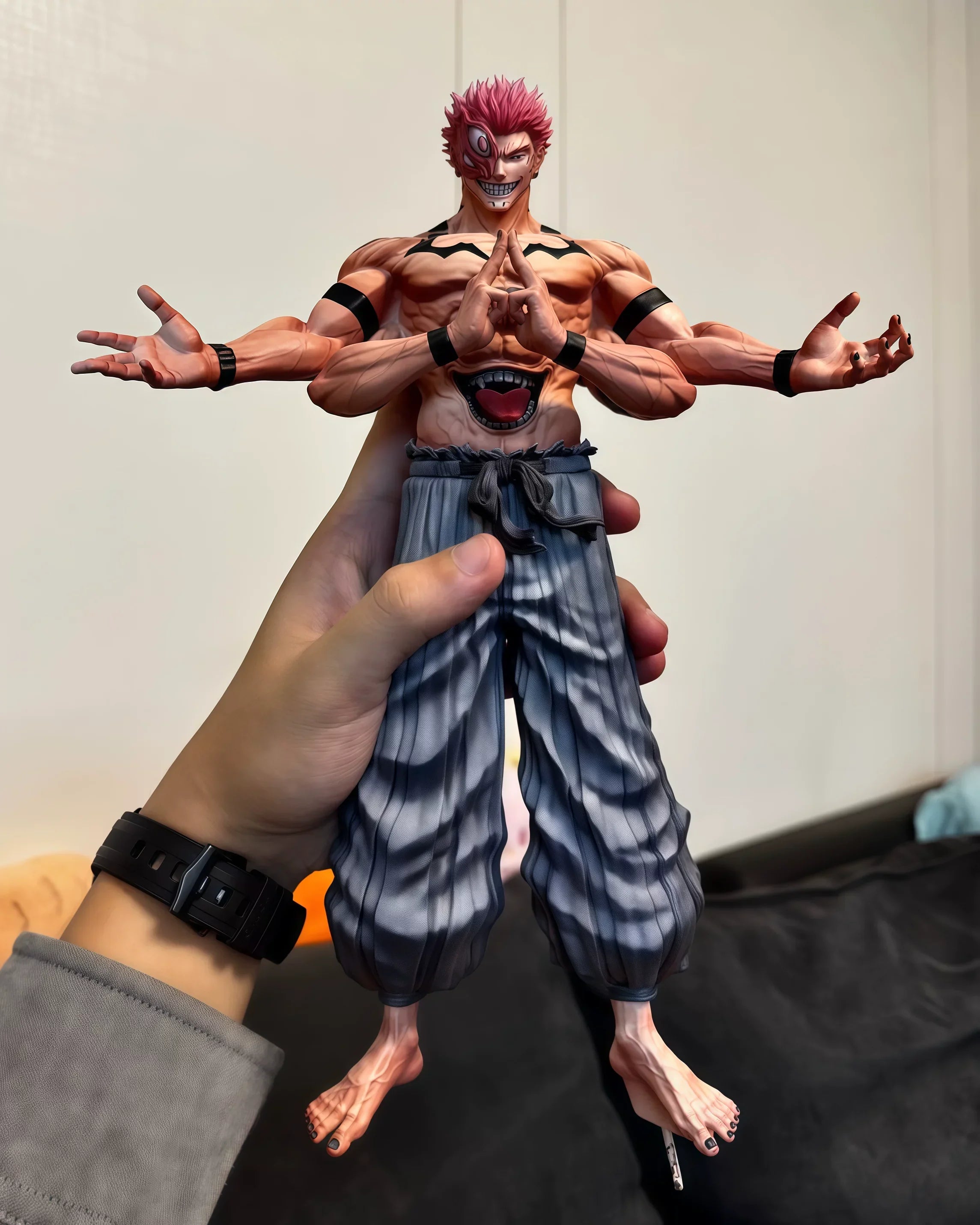 Jujutsu Kaisen Anime Statue: Ryomen Sukuna Early Form, 12 inch (30cm) Collectible Model Figure, Cursed Spirit Display