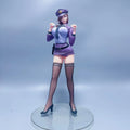 27cm Do S Married Policewoman Akiko Beautiful Girl Anime Handmade Action Figures Desktop Case Decoration Ornament Gift