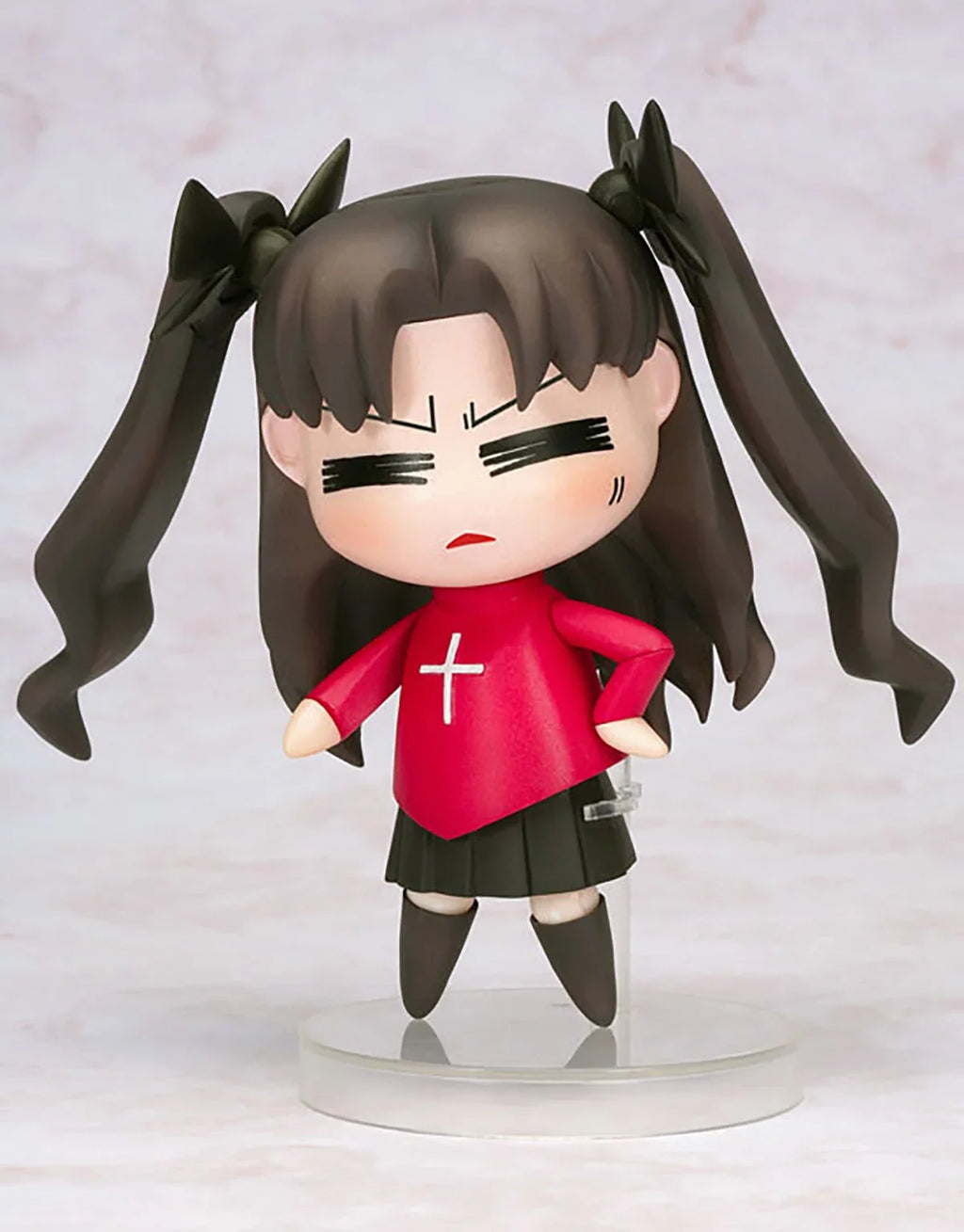 Original Genuine Good Smile Company Action/Dolls Nendoroid (#005) Fate/Stay Night Tohsaka Rin Yasagure Rin Anime Action Figure