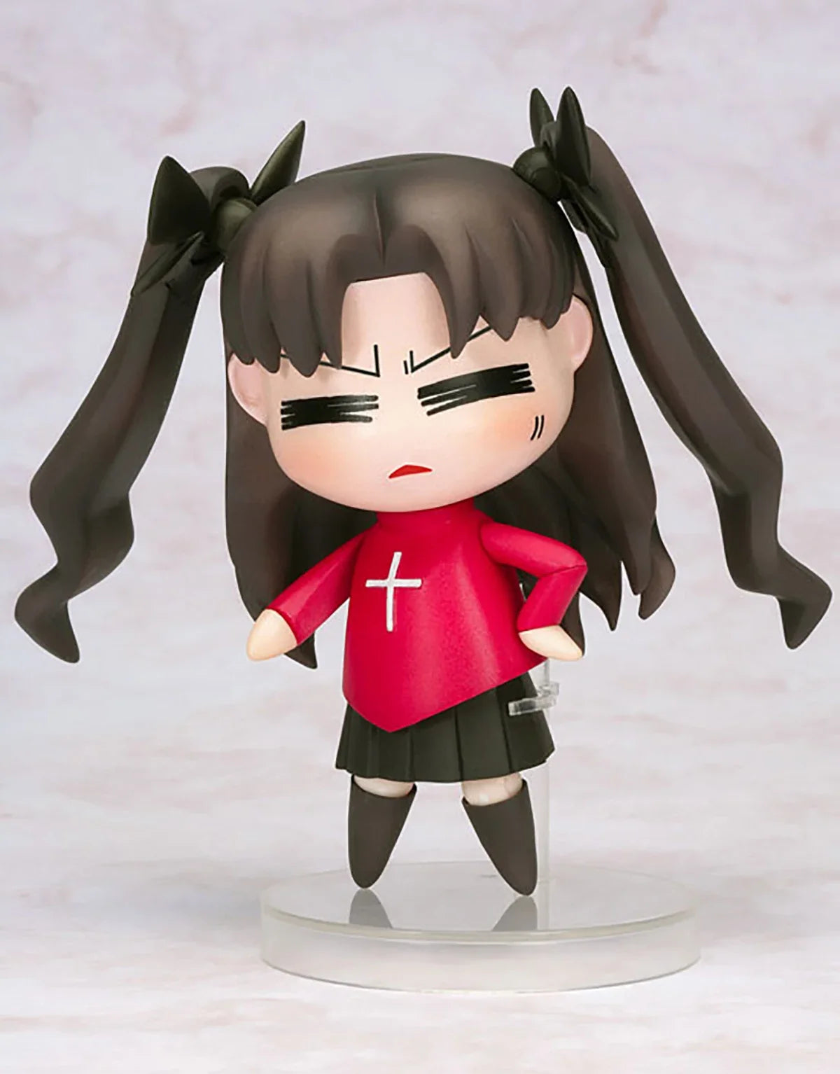 Original Genuine Good Smile Company Action/Dolls Nendoroid (#005) Fate/Stay Night Tohsaka Rin Yasagure Rin Anime Action Figure