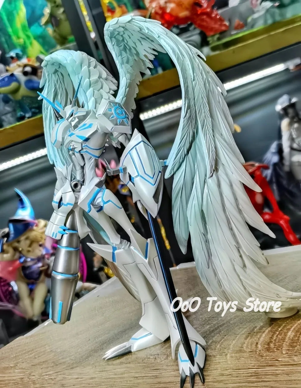 Anime Digimon Adventure Figure Omegamon Merciful Mode Action Figures Pvc Statue Collection Model Toys Gifts 20cm