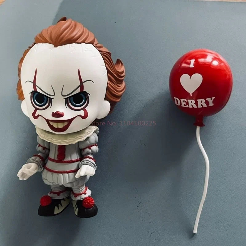 In Stock 100% Original Hottoys Cosbaby Pennywise It Movie Character Model Collection Artwork Q Version Doll Christmas Gifts Toys