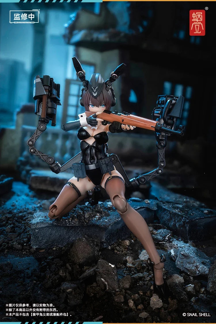 Snail Shell 1/12 Armored Bunny Annelis ANNELIESE Action Figure Model Toys
