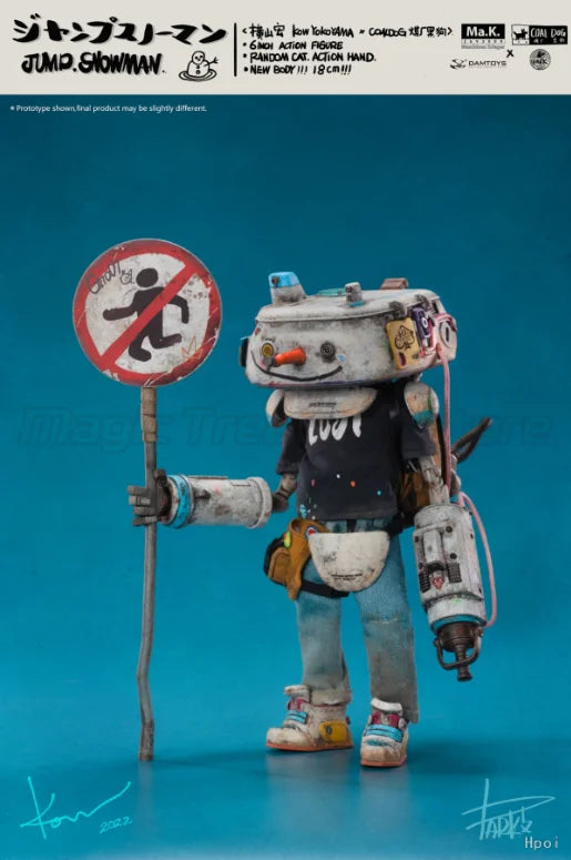 【MT】Original CoalDog DAMTOYS CS022 Jump Snowman 1/6 Action Figure Model Collection