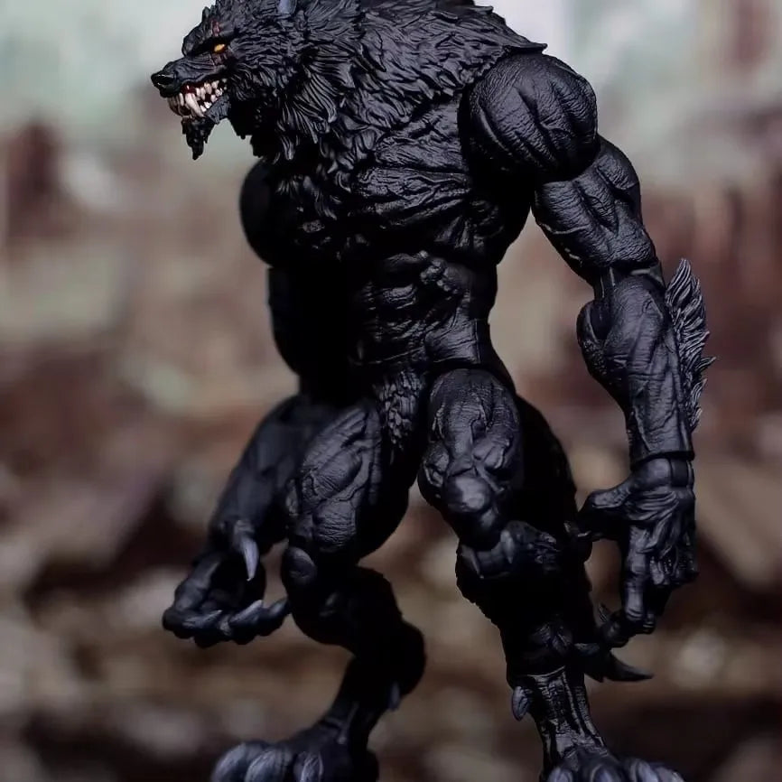 LC The Crypt Fenrir Son Of Loki Nordic Mythological Giant Wolf Full Set 10inch Action Figure Body Fury Animal Model Toys Gifts