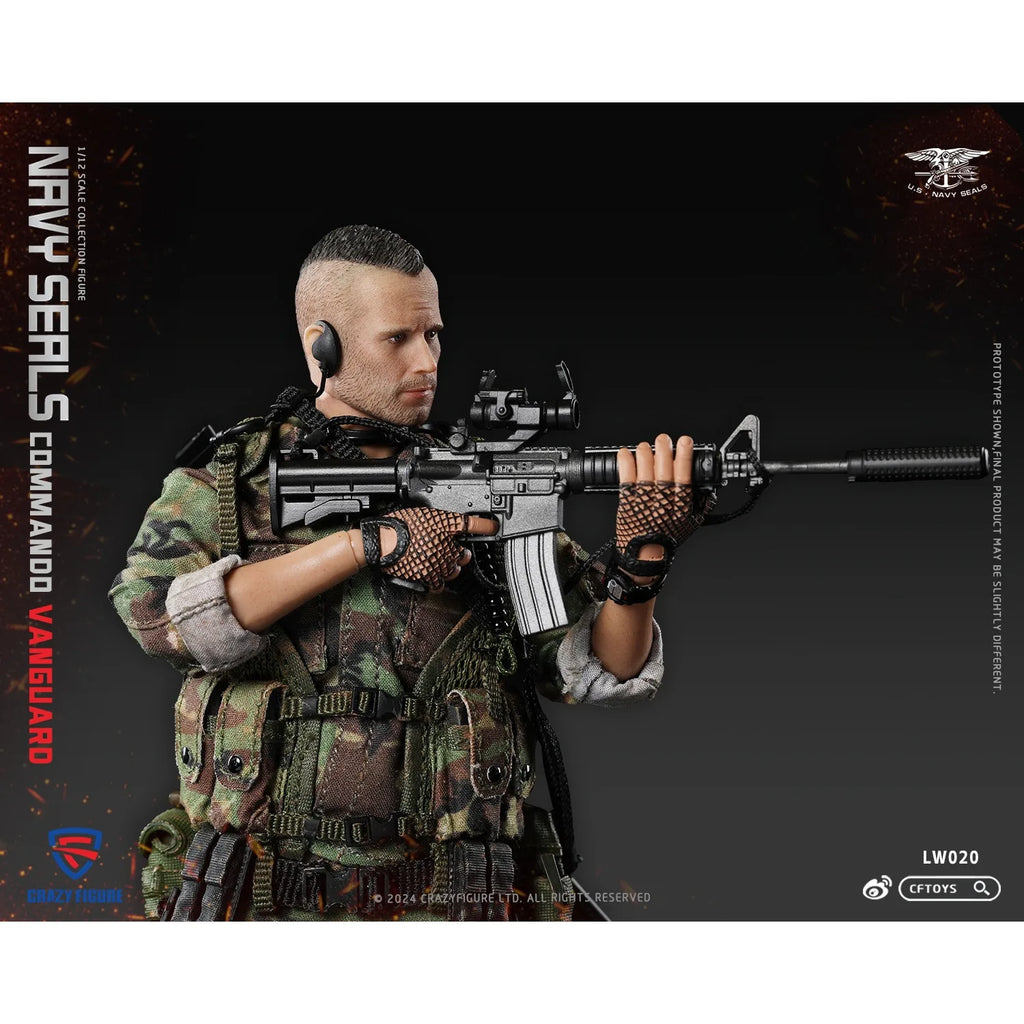 Original CFTOYS Special Assault Team-Top Soldier Action Figure 1/12 Lw020 Lw019 6inch Men Soldier Model Pvc Statue Toy Gifts