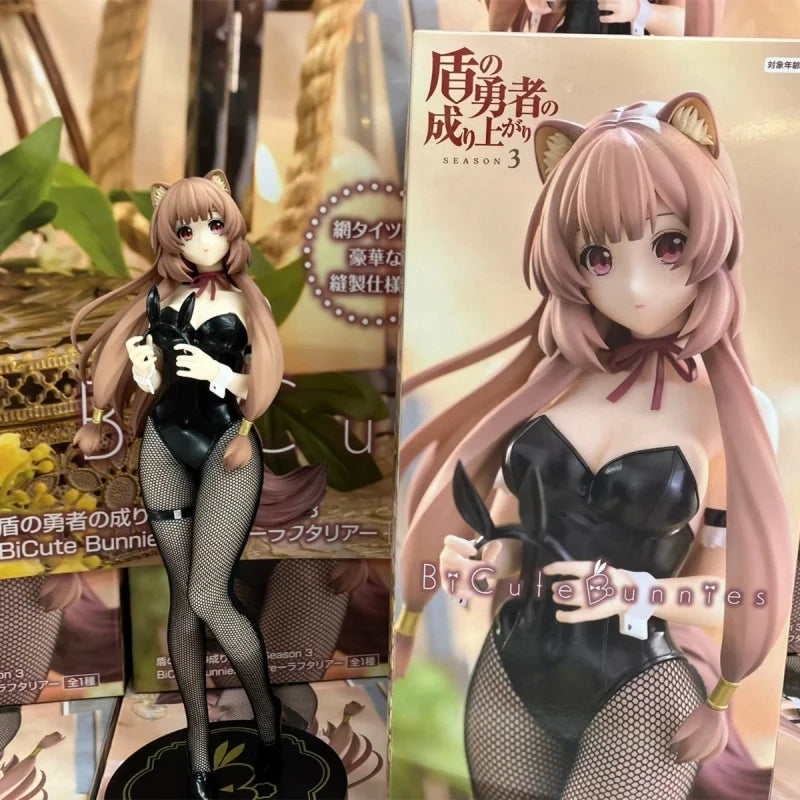 Original Furyu  Bicute Bunnies The Rising Of The Shield Hero Raphtaria Pvc Anime Figure Action Figure Model Toys Customized Gift