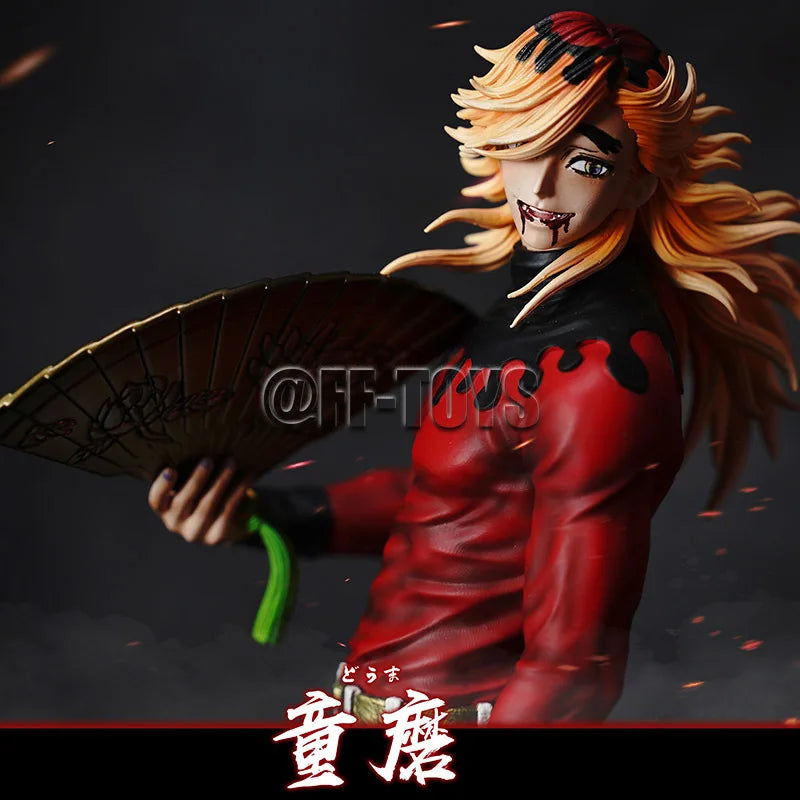 Anime Demon Slayer Figure Douma PVC Action Figures GK Statue Collection Model Toys for Children Gifts