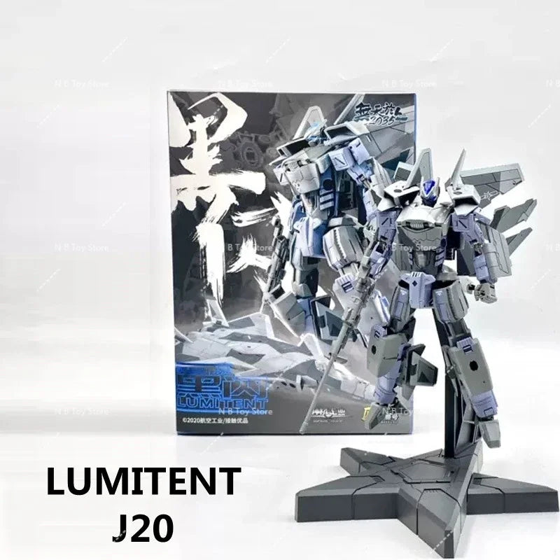 Shenji Industry Transformation SCIFIGURE INDUSTRY CS-01 LUMITENT J20 Science Fiction Lumitent CS01 Fighter Action Figure Toys