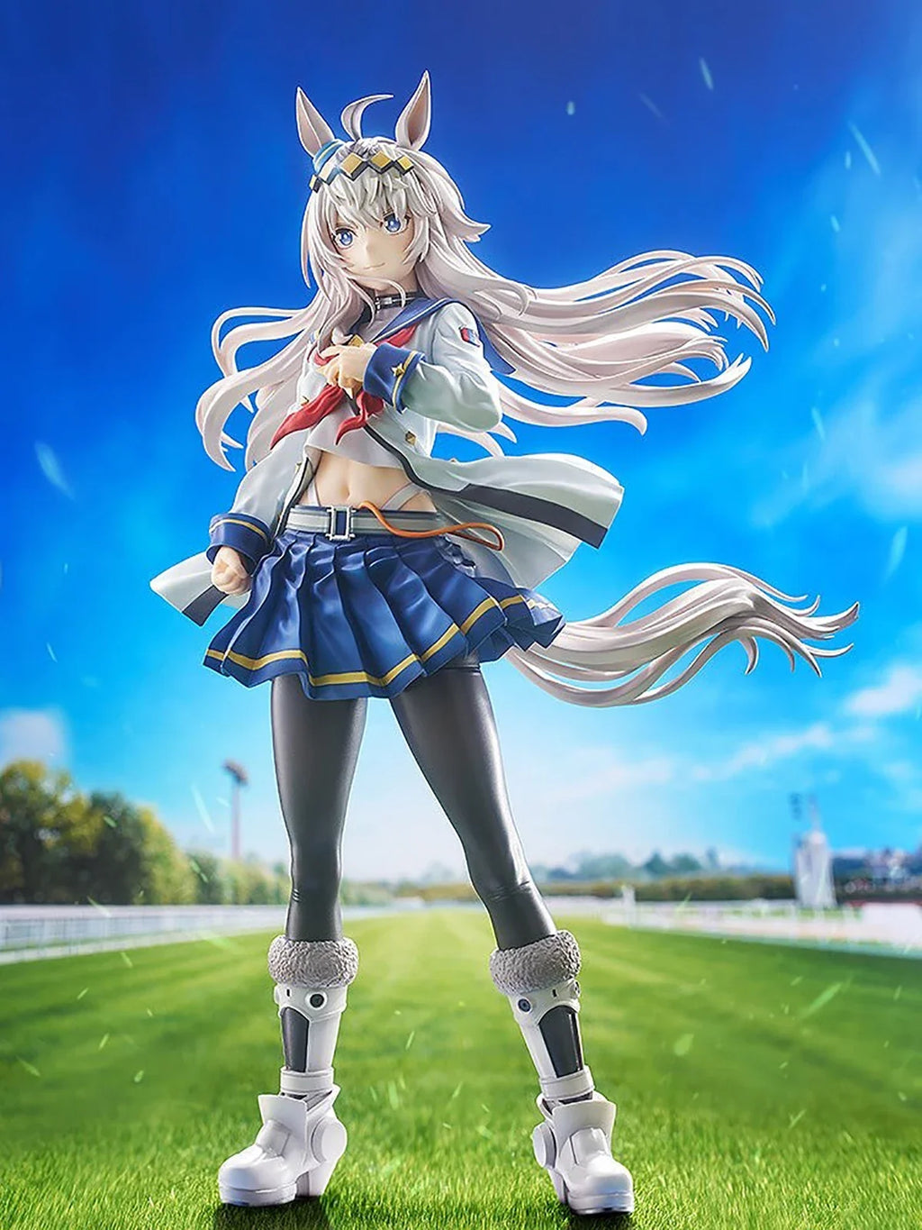 Original Genuine Phat Company Prepainted Umamusume: Cinderella Gray Oguri Cap 1/7 H=27cm Anime Character Model Figure Decoration