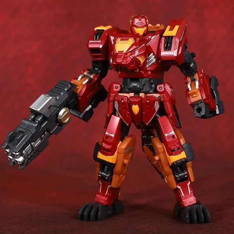 In Stock Cang-toys Chiyou mini CY-MINI Predaking Combiners 6-in-1 Small Scale Chiyou Action Figures Robot Toy