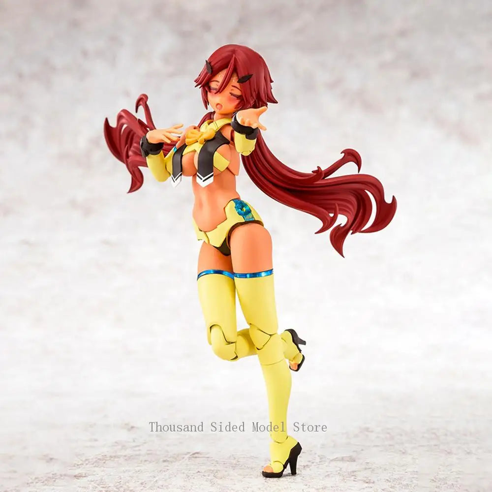 IN Stock Original Kotobukiya KP772 Megami Device Auv Ame no Uzume Sunshine Assembled Model 18Cm Action Figure Collectible Toys