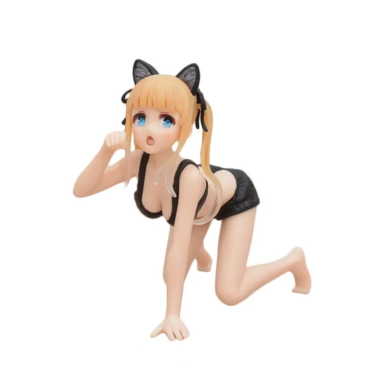 New Doll Model How To Raise A Boring Girlfriend Anime Girl Figures Eriri Spencer Sawamura Kneeling Swimsuit Car Decoration Gifts