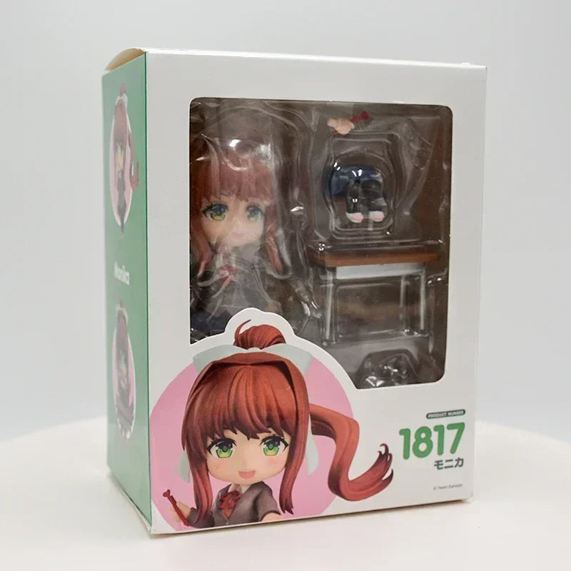 Monika White Dress Anime Girl Figure Pop Up Parade Literature Club! Sayori Action Figure Natsuki/Yuri Figurine Model Doll Toys