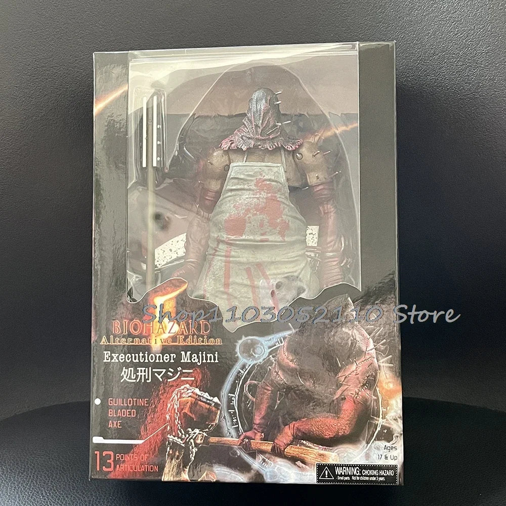Anime Biohazard Executioner Majini Action Figure Resident Evil Character Model Doll Statue Joint Movable Movie Toys Gifts