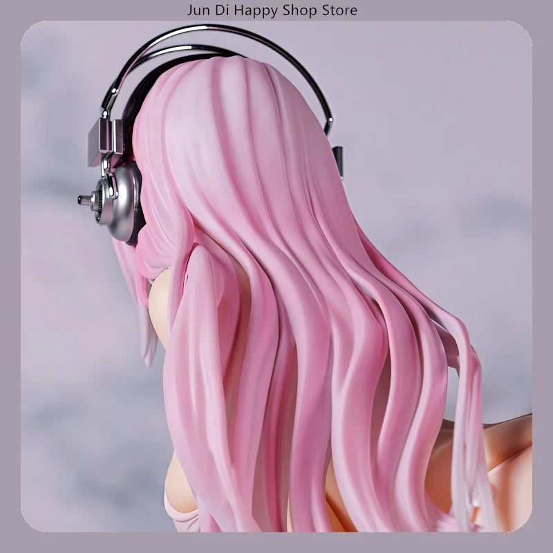 Super Sonico Swimsuit 22cm Anime Girl Figure Statue Desktop Decoration Gift