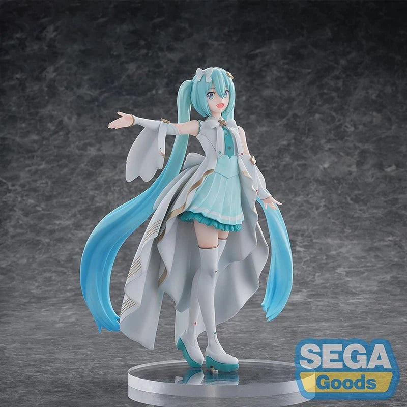 SEGA Luminasta Project Sekai: The World That Has Crumbled And Miku Who Cannot Sing Hatsune Miku PVC 20CM Anime Figure Model Toy