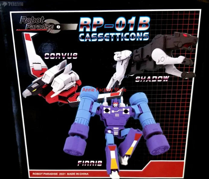 In stock Deformed toys FT series RP-01 Sound wave (formerly FT-02)RP-01B toy collection gifts