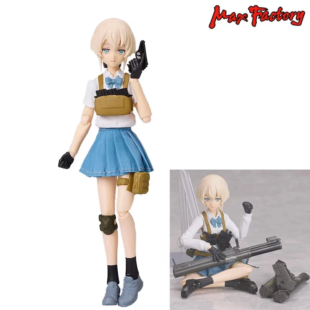 Original in Stock Max Factory, Tomytec  Little Armory - Figma (#SP-167) Armed JK Anime Figure  Action Figure Action Figure