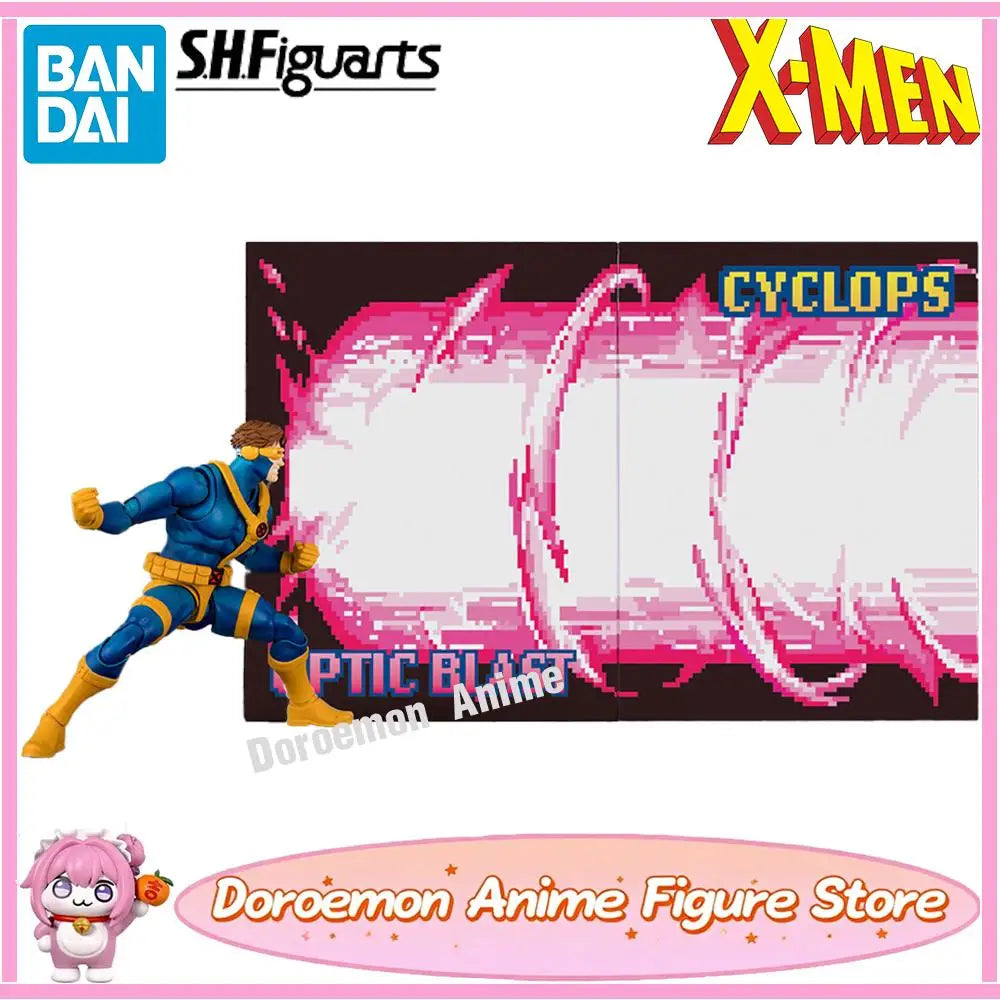 In Stock Original Bandai S.h.figuarts Marvel X-Men Cyclops Gamerverse Collectible Action Figures Model Toys Marvel Model Toys