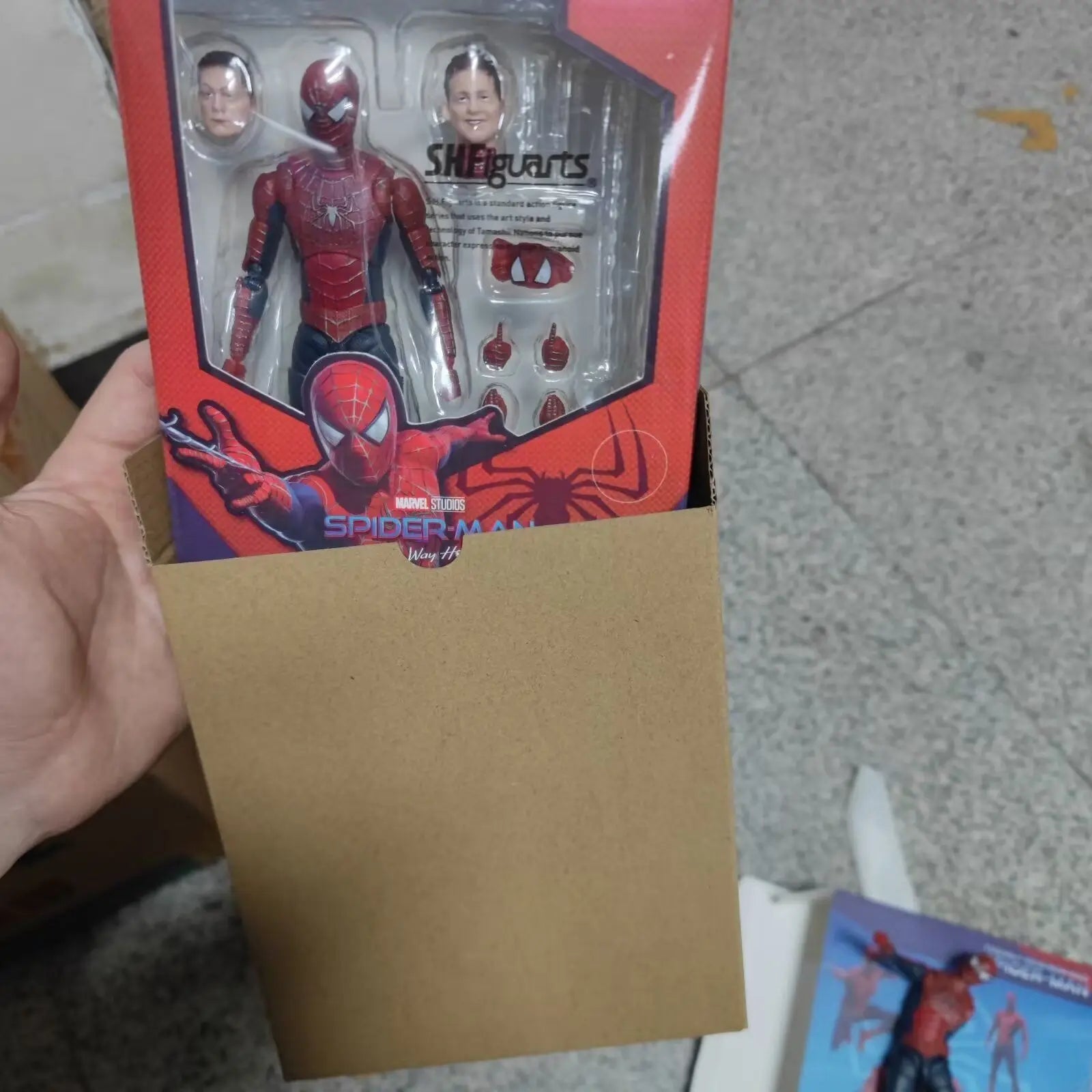 SHF Marvel Avengers Spider-Man: No Way Home Tobey Maguire PVC Figure Collectible Model Toy 15cm
