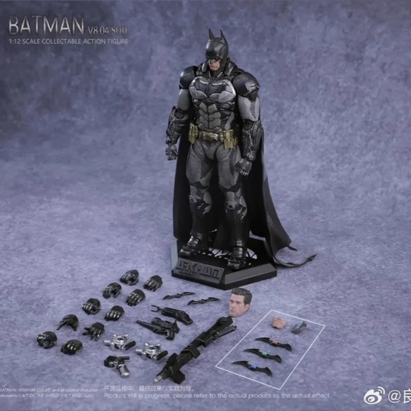 Pre-sale Lpzz Toys Arkham Knight Figure V8.04 Suit Batman Action Figure Toy Model Gift