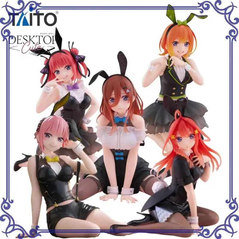 Original TAITO The Quintessential Quintuplets Nakano Miku Nino Ichika Yotsuba Itsuki Anime Figure Model Toy Gift PVC In Stock