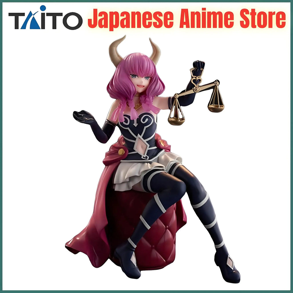 Original Taito Frieren: Beyond Journey's End Anime Aura Desktop Cute Anime Figure Action Figurine Model Figuarts Collector