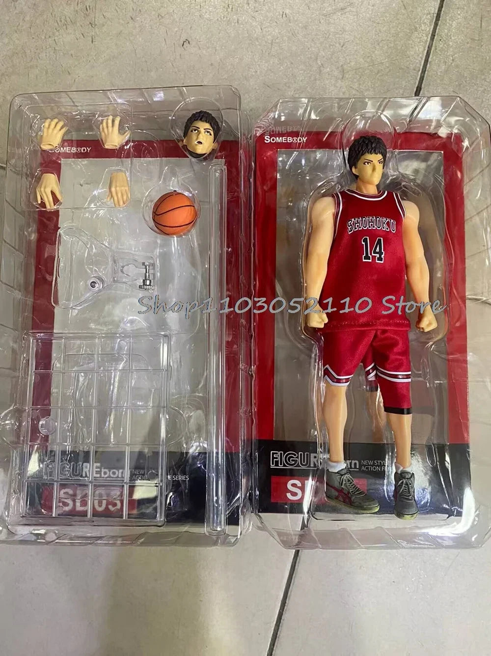 Slamdunk Sakuragi Hanamichi Figure Somebody Toys Sd01 Sd03 Rukawa Kaede Action Figures Decoration Cartoon Toy Doll Birthday Gift
