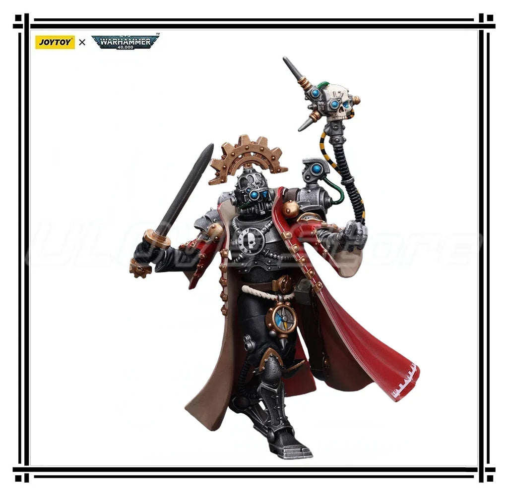 In Stock Original JOYTOY Warhammer 40K Adeptus MechanicusSkitarii Marshal 1/18 Action Figure Model Toys