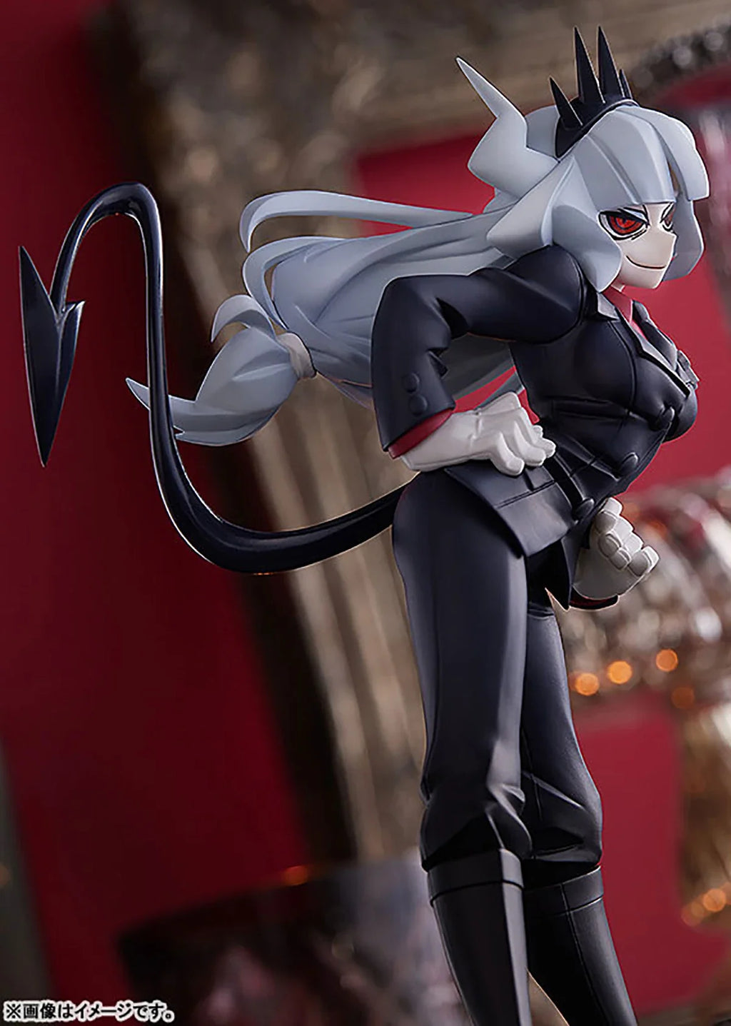Original Genuine Good Smile Company Prepainted Pop Up Parade Helltaker Lucifer H=170mm Game Character Figure Decoration Gift