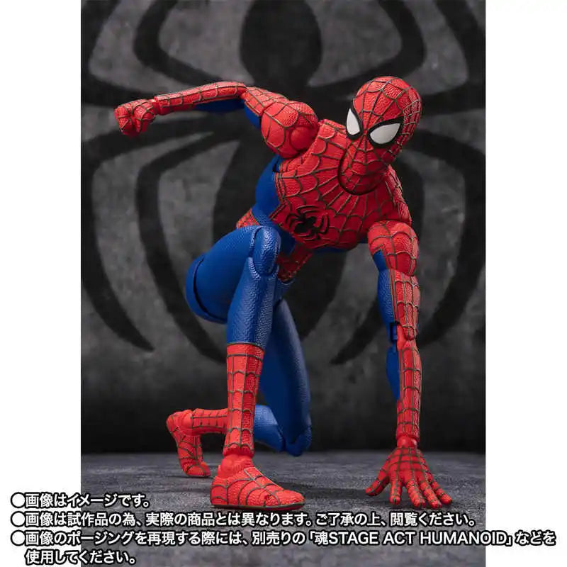 Bandai Original SHFiguarts SHF Peter B Parker Mayday Parker Spider Man Across The Spider Verse  Anime Series